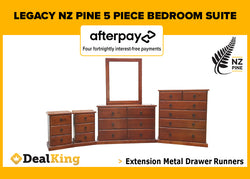 LEGACY NZ PINE 5PC BEDROOM SET