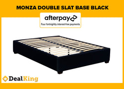 MONZA DOUBLE SLAT BASE BLACK