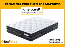 PANAMERA KING POCKET SPRING EURO TOP MATTRESS