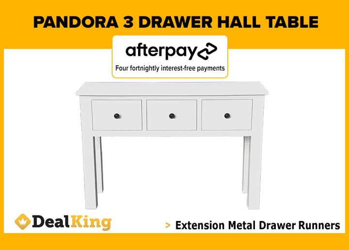 PANDORA 3 DRAWER HALL TABLE